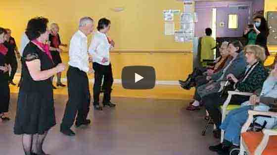 Démonstration de danses