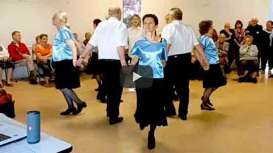 Démonstration de danses